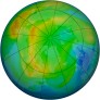 Arctic Ozone 1993-01-17